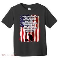 Patriotic Memorial Day United States Flag Toddler T-Shirt thumb 0
