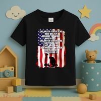 Patriotic Memorial Day United States Flag Toddler T-Shirt thumb 3