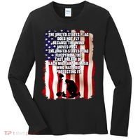 Patriotic Memorial Day United States Flag Women's Long Sleeve Shirt thumb 0