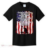 Patriotic Memorial Day United States Flag Kids T-Shirt thumb 0