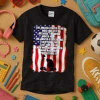 Patriotic Memorial Day United States Flag Kids T-Shirt thumb 3