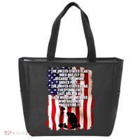 Patriotic Memorial Day United States Flag Tote Bag thumb 0