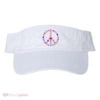 Patriotic Peace Sign Stars Visor thumb 0