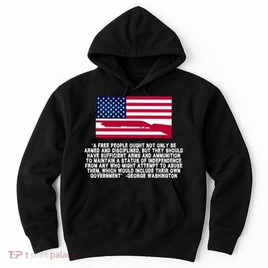 Patriotic Quote George Washington Hoodie