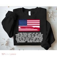 Patriotic Quote George Washington Sweatshirt thumb 2