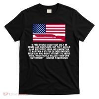 Patriotic Quote George Washington T-Shirt thumb 0