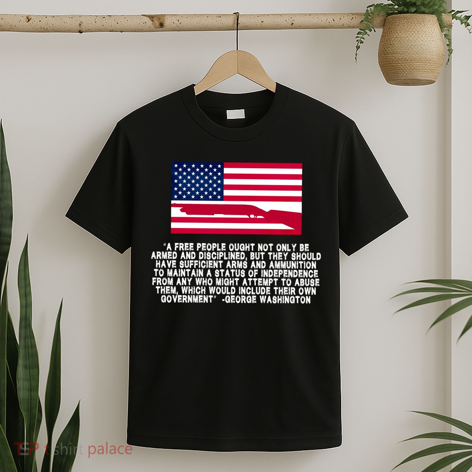 Patriotic Quote George Washington T-Shirt