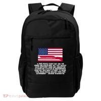Patriotic Quote George Washington Backpack thumb 0
