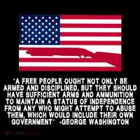 Patriotic Quote George Washington Ornament thumb 1
