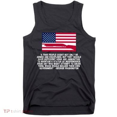 Patriotic Quote George Washington Tank Top