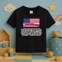Patriotic Quote George Washington Toddler T-Shirt thumb 3