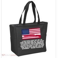 Patriotic Quote George Washington Tote Bag thumb 2