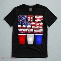 Patriotic Shut Up Liver You're Fine USA  T-Shirt thumb 5