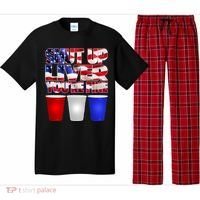 Patriotic Shut Up Liver You're Fine USA  Pajama Set thumb 0