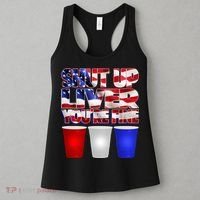 Patriotic Shut Up Liver You're Fine USA  Women's Tank Top thumb 3