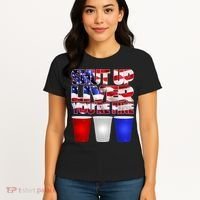 Patriotic Shut Up Liver You're Fine USA  Women's T-Shirt thumb 4