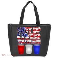 Patriotic Shut Up Liver You're Fine USA  Tote Bag thumb 0