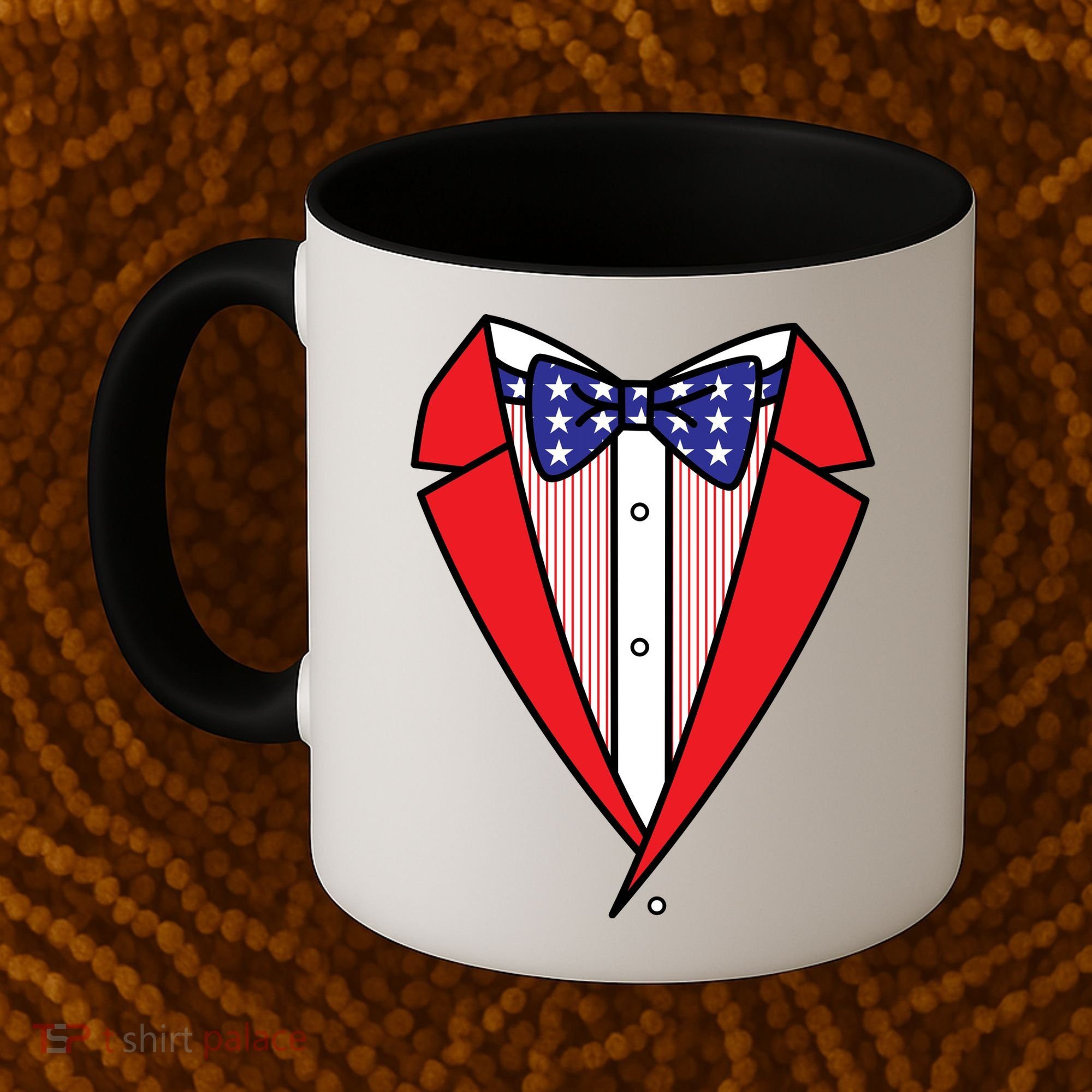 Patriotic Tuxedo Coffee Mug