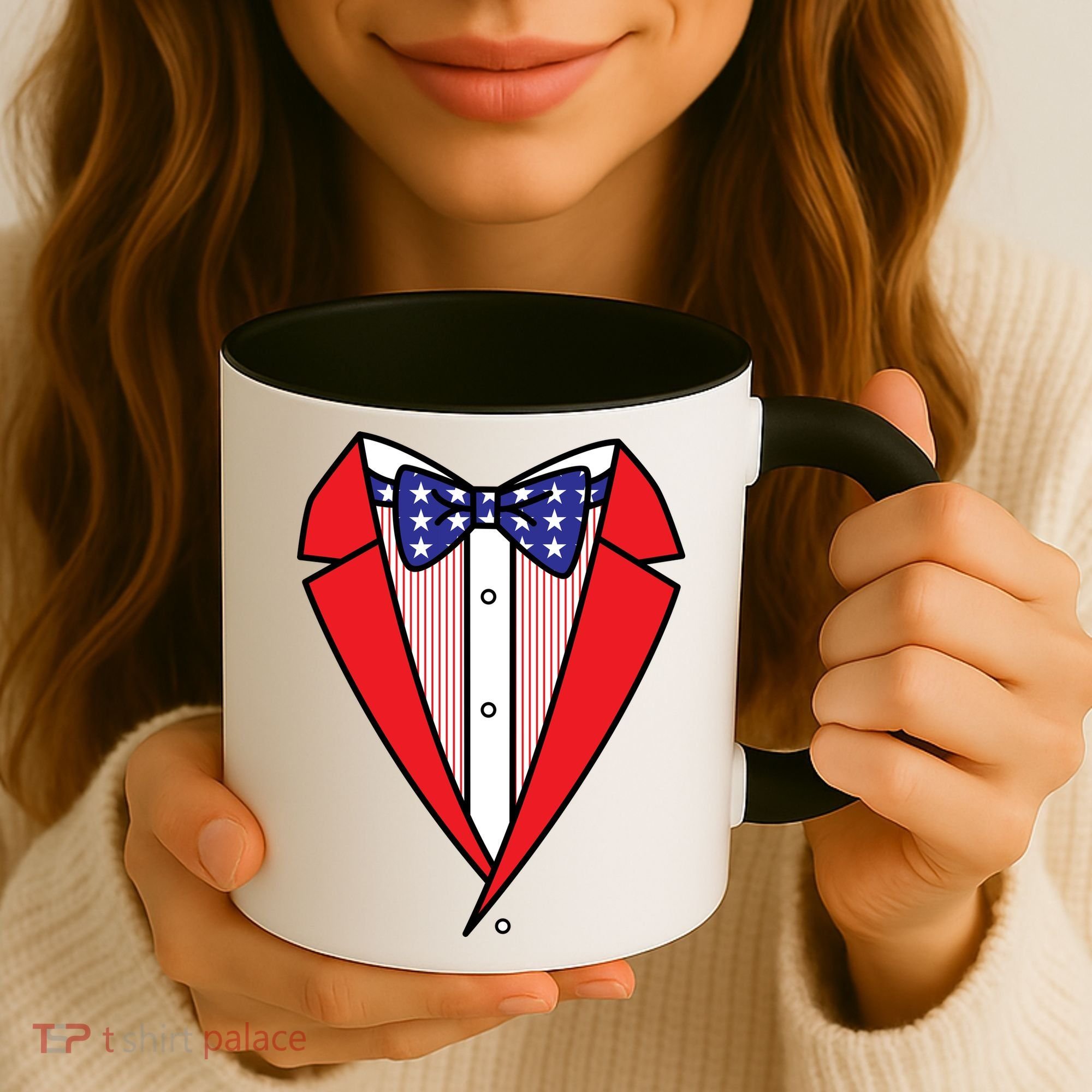 Patriotic Tuxedo Coffee Mug