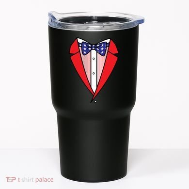 Patriotic Tuxedo Tumbler
