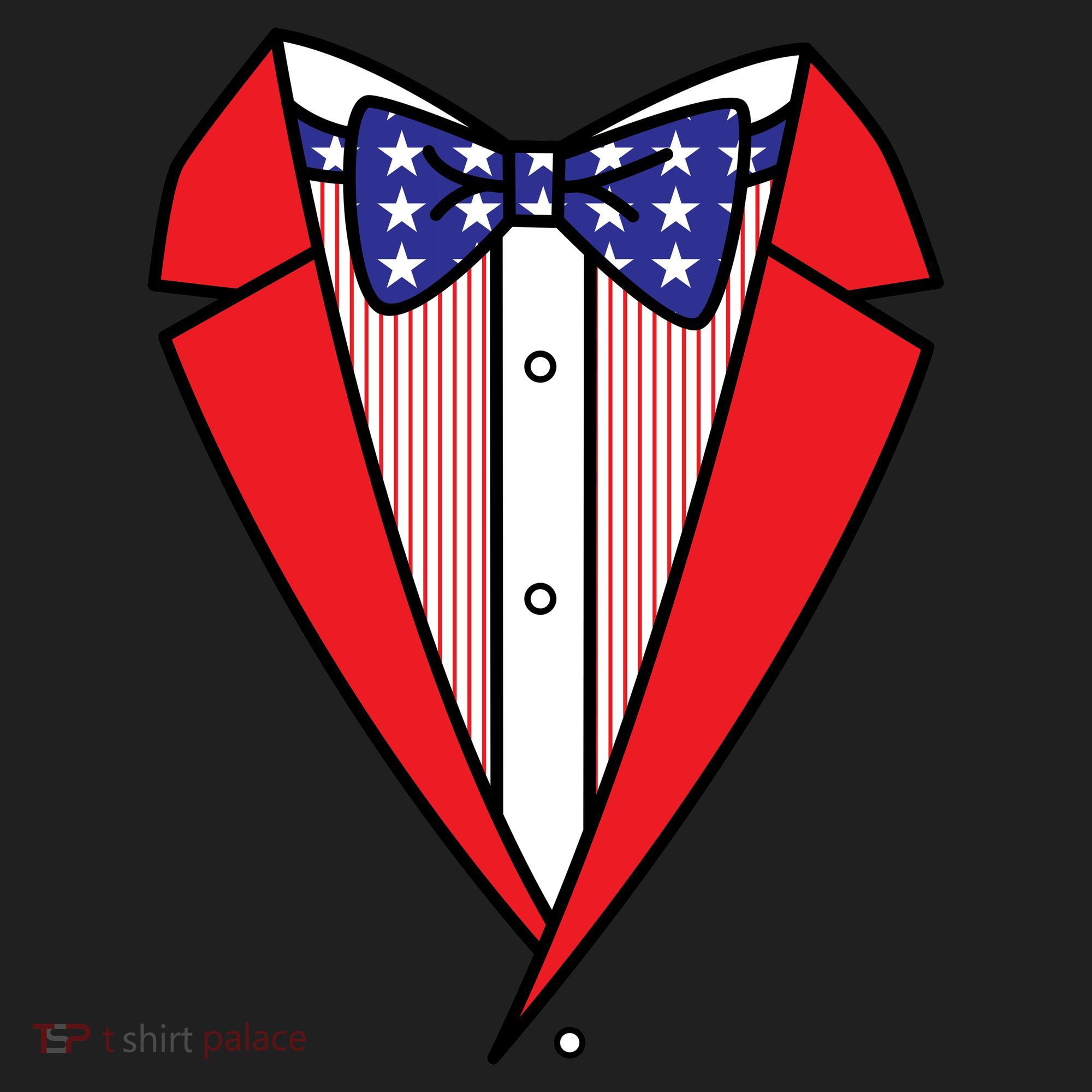 Patriotic Tuxedo Tumbler
