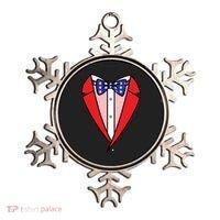 Patriotic Tuxedo Ornament thumb 0