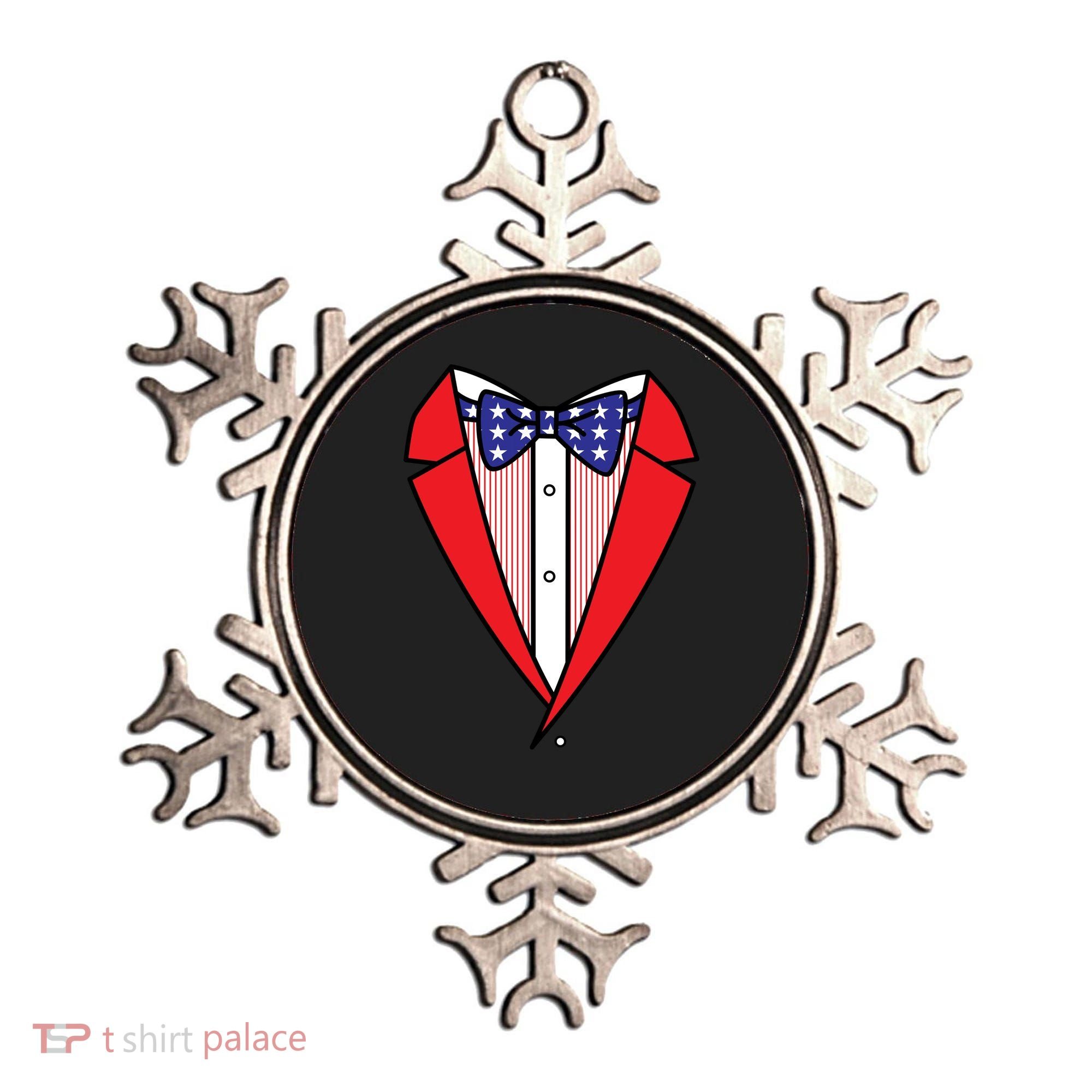Patriotic Tuxedo Ornament