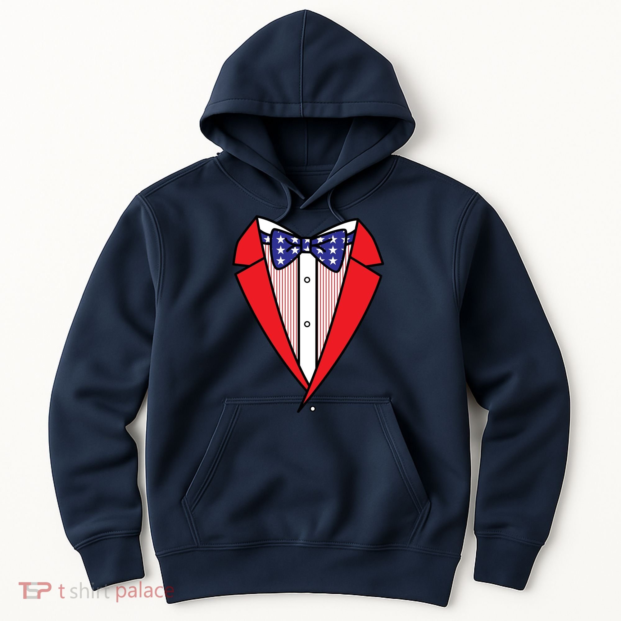 Patriotic Tuxedo Hoodie