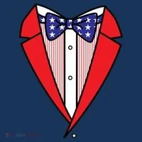 Patriotic Tuxedo Bucket Hat thumb 4
