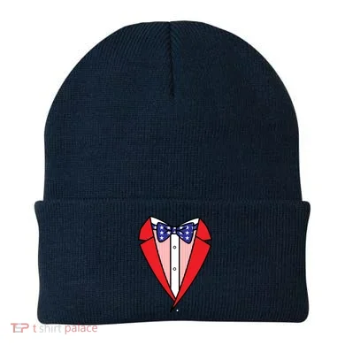 Patriotic Tuxedo Beanie