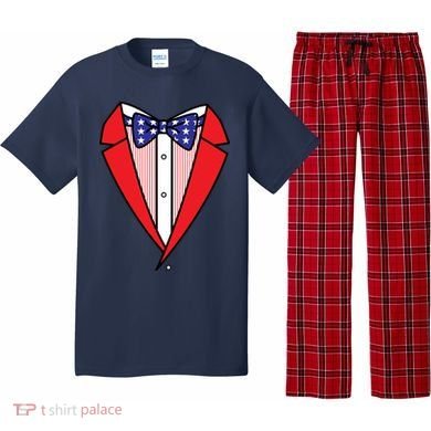 Patriotic Tuxedo Pajama Set