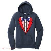 Patriotic Tuxedo Women's Hoodie thumb 0