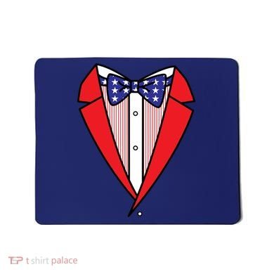 Patriotic Tuxedo Mousepad