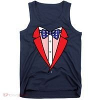 Patriotic Tuxedo Tank Top thumb 0