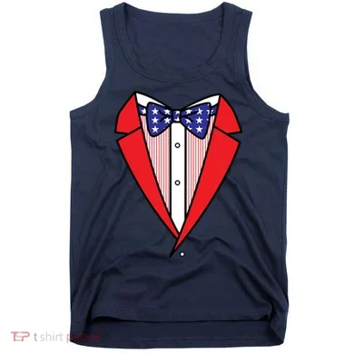 Patriotic Tuxedo Tank Top