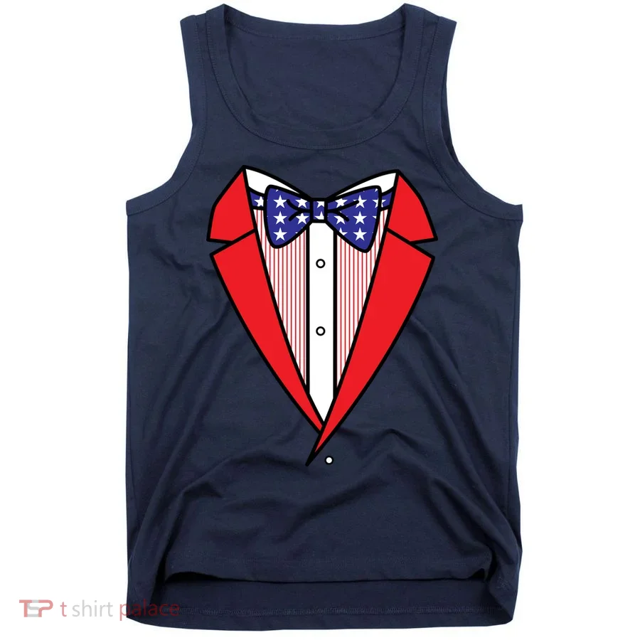 Patriotic Tuxedo Tank Top