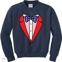 Patriotic Tuxedo Kids Sweatshirt thumb 0