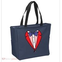 Patriotic Tuxedo Tote Bag thumb 2