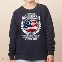 Patriotism American Flag Women's Sweatshirt thumb 0