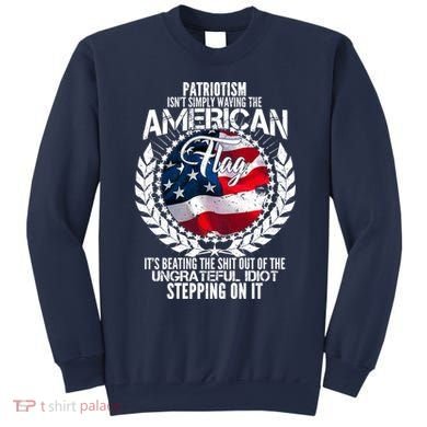 Patriotism American Flag Sweatshirt
