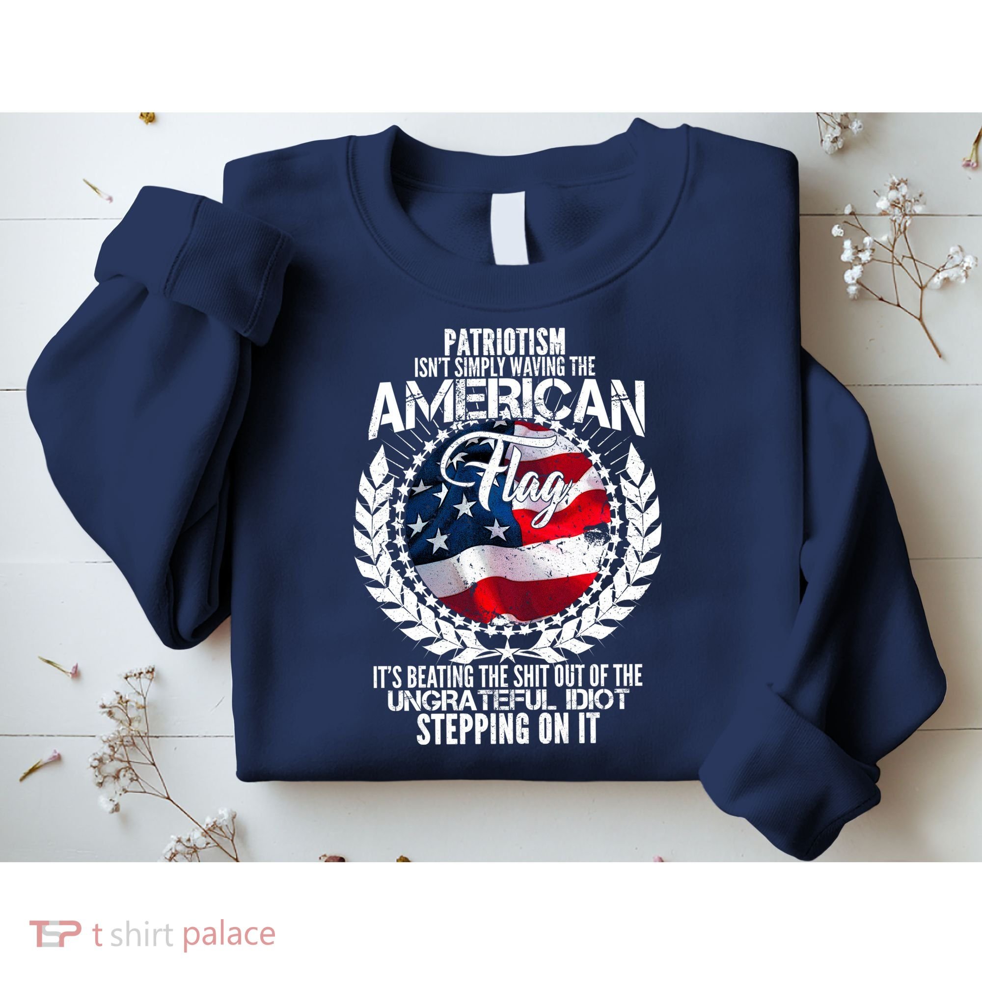Patriotism American Flag Sweatshirt