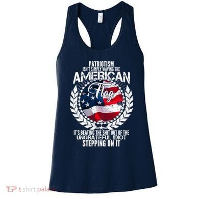 Patriotism American Flag Women's Tank Top