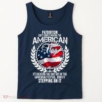 Patriotism American Flag Tank Top thumb 2