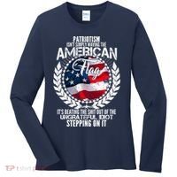 Patriotism American Flag Women's Long Sleeve Shirt thumb 0