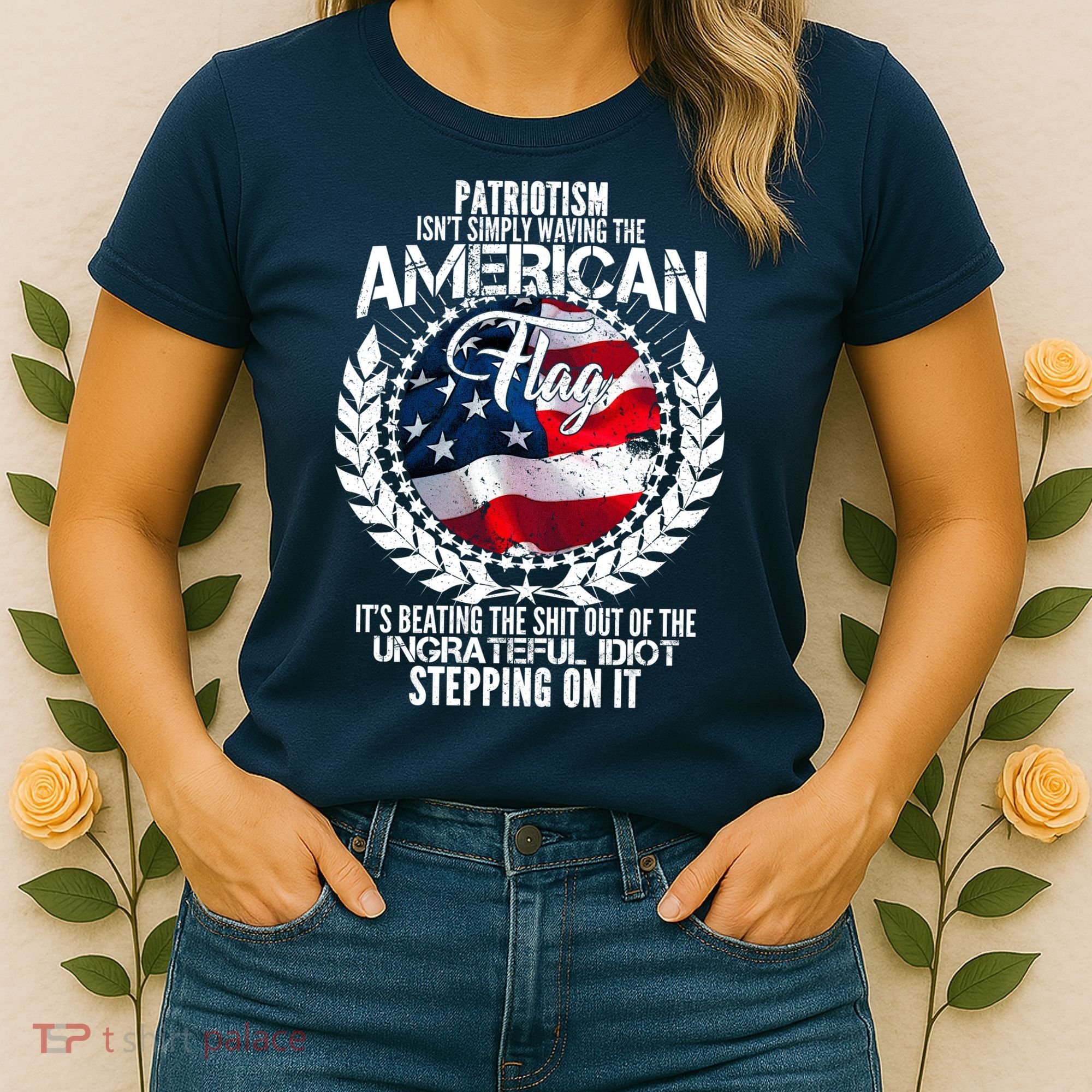 Patriotism American Flag Women's T-Shirt