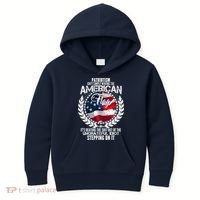 Patriotism American Flag Kids Hoodie thumb 0