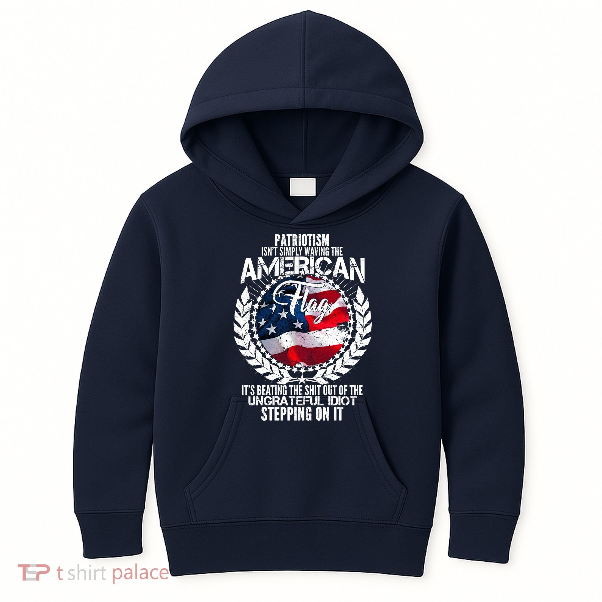 Patriotism American Flag Kids Hoodie