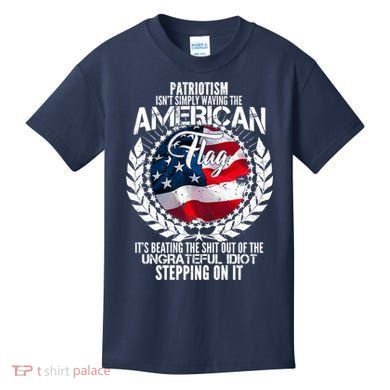 Patriotism American Flag Kids T-Shirt