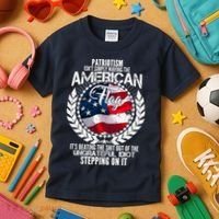 Patriotism American Flag Kids T-Shirt thumb 3