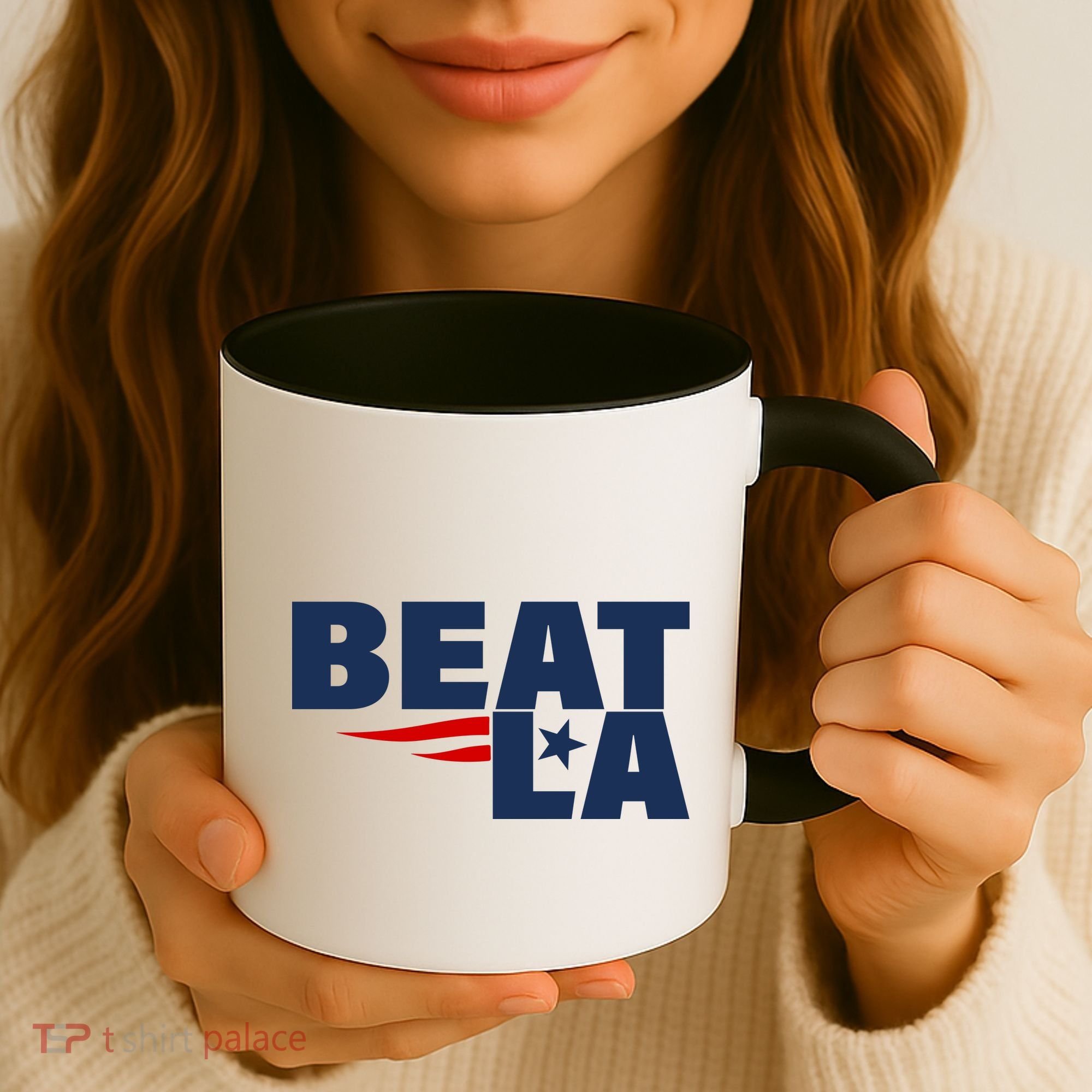 Patriots Beat LA Coffee Mug